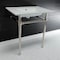 Fauceture KVPB31227W86 Dreyfuss 31" Console Sink W/SS Leg (8", 3 Hole), Wht/Nickel KVPB31227W86 - alternate 6